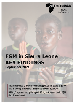 Key Findings: FGM in Sierra Leone (2021)